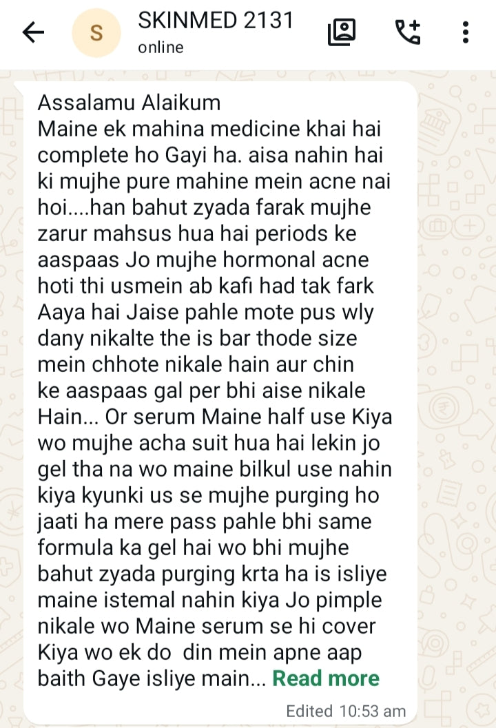 SKINMED - Personalized Treatment Plans For Patients Under SKINMED PHARMA| Dr. Hassaan & Dn. Jaweria | Free Delivery & COD ๐